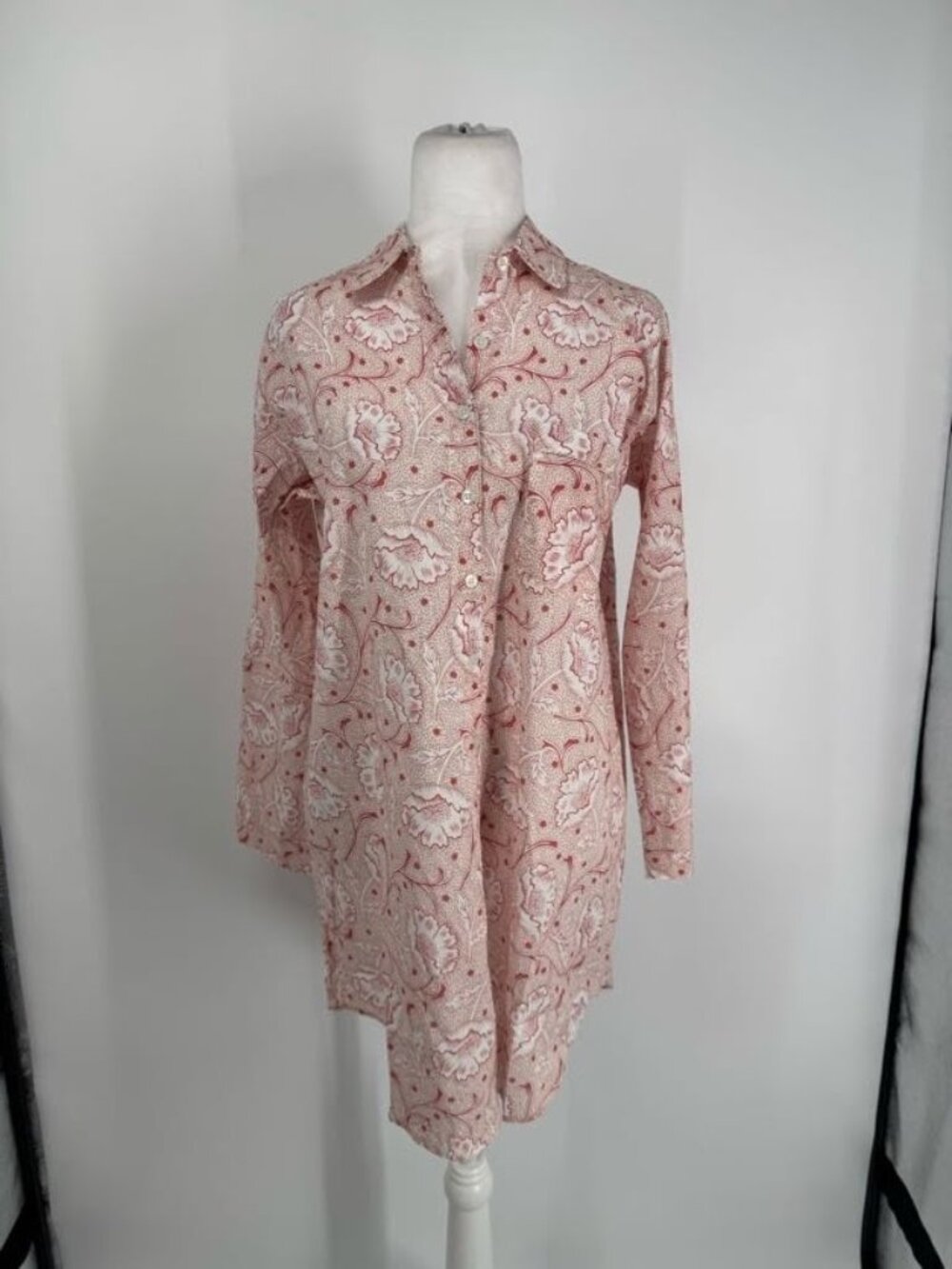 Julia Amory Floral Button-Down Tunic - Size Small NWT - Picture 2 of 13